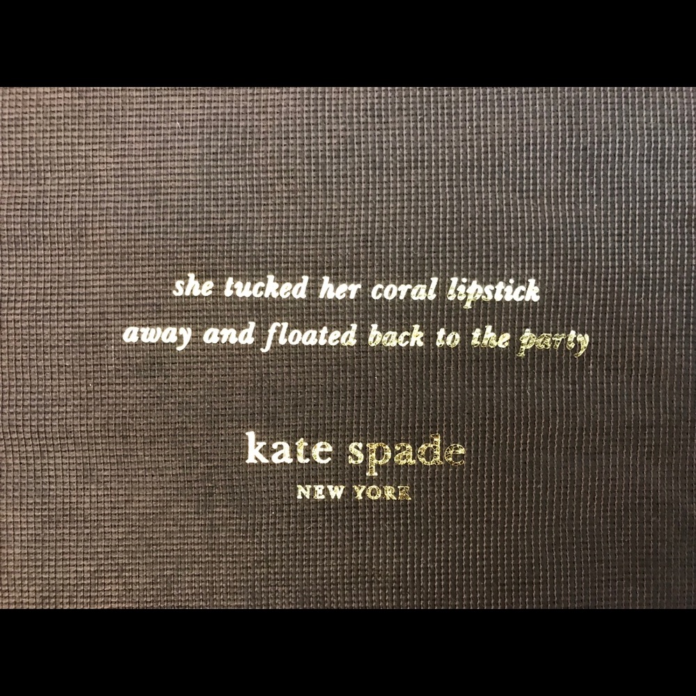 Never used authentic Kate Spade dustbag